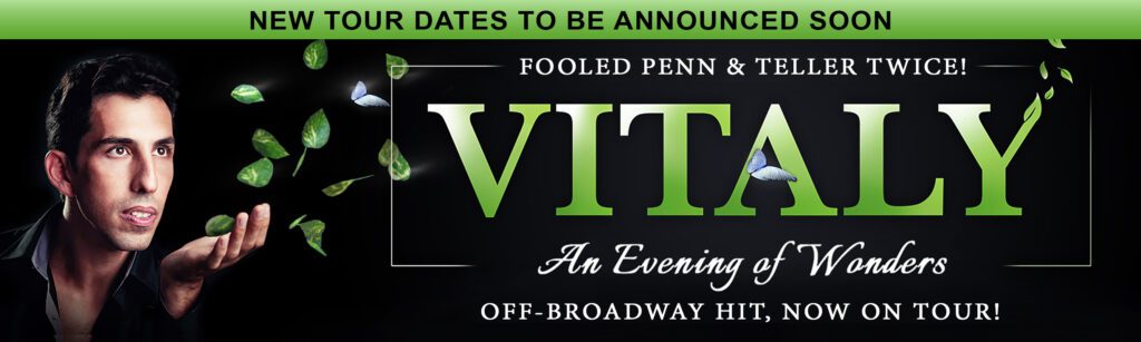 Vitaly evening of wonders - Home page- tickets to be announced soon